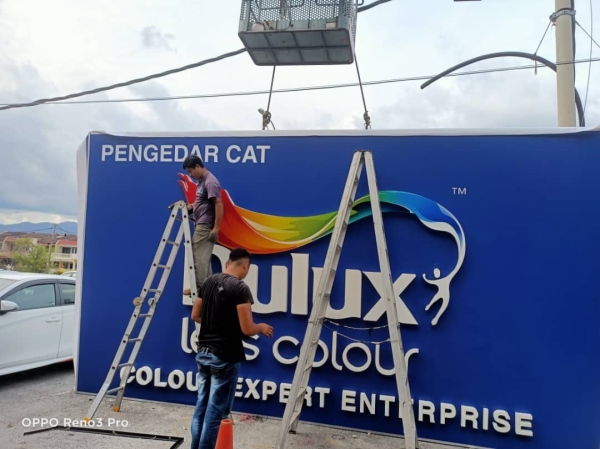 Project Let's Colour DULUX Project Let's Colour DULUX Seremban, Nilai, Malaysia, Negeri Sembilan Manufacturer, Supplier, Supply, Supplies | A Class Neon Sign Sdn Bhd