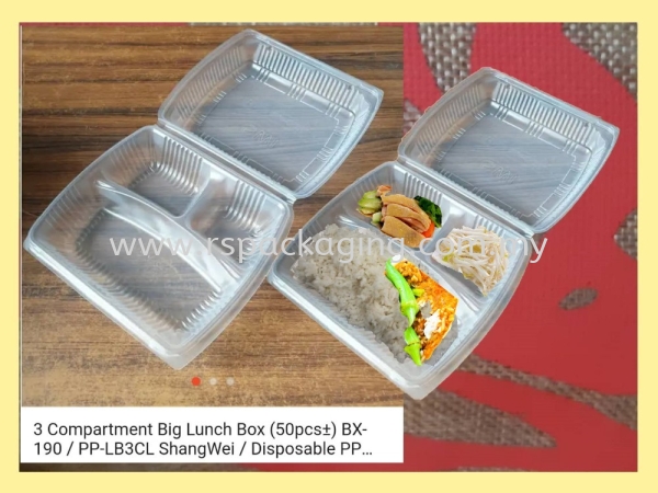 BX-190 Benxon 3C PP Lunch Box M.o.q (300 pcs)x2 COMPARTMENT PLASTIC CONTAINER MICROWAVEABLE PLASTIC CONTAINNER Kuala Lumpur (KL), Malaysia, Selangor, Kepong Supplier, Suppliers, Supply, Supplies | RS Peck Trading