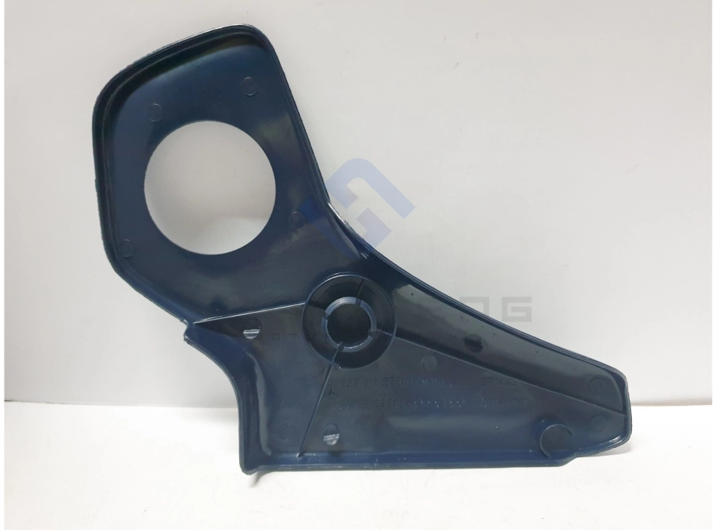 Mercedes-Benz W123 - Left Side Reclining Seat Fitting Cover for Left Seat ~ Blue (Original MB)