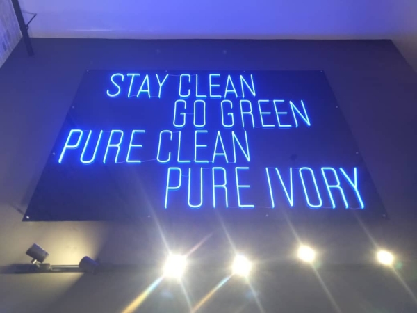 Stay Clean LED Neon Signage Signage Foo Lin Advertising Penang, George Town, Malaysia Supplier, Service, Supply, Supplies | FOOLIN ADVERTISING SDN BHD