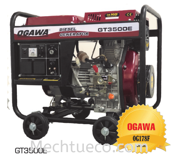 OGAWA DIESEL GENERATOR GT3500E 2.8KVA Ogawa Diesel Generator Generator Petrol & Diesel Johor Bahru (JB), Malaysia Supplier, Retailer, Supply, Supplies | Mechtueco Enterprises (M) Sdn Bhd