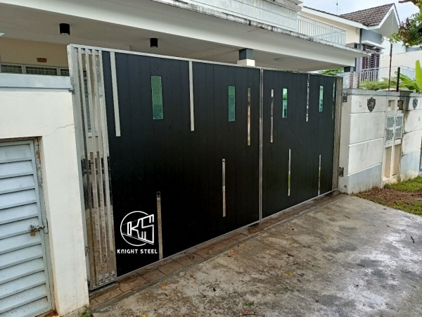 Swing Gate Taman Sri Pulai Perdana 2, JB Johor Bahru Johor Main Gate  Johor Bahru (JB), Malaysia, Selangor, Kuala Lumpur (KL) Supplier, Suppliers, Supply, Supplies | Knight Services Enterprise Sdn Bhd