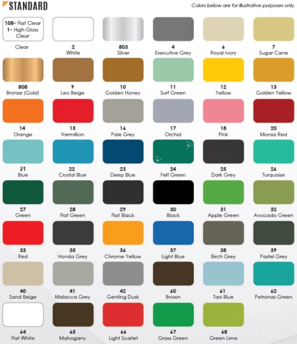 ANCHOR SPRAY PAINT STANDARD COLOUR