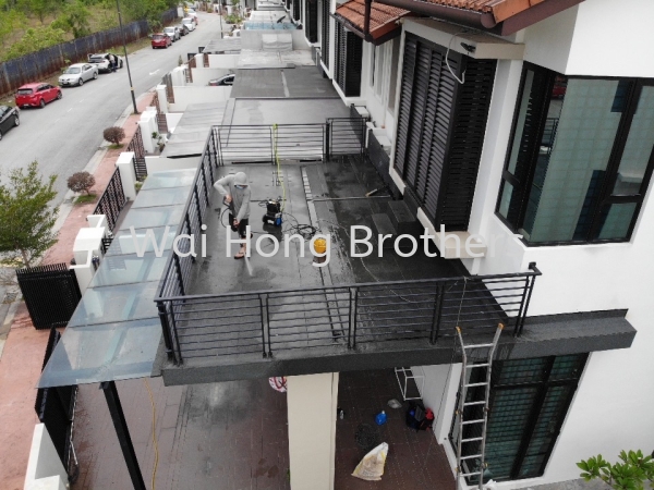  Carporch RC Roof Apply Torch On Membrane Waterproof  Selangor, Malaysia, Johor Bahru (JB), Kuala Lumpur (KL), Perak, Penang Services, Contractor, Specialist | Wai Hong Brothers Sdn Bhd