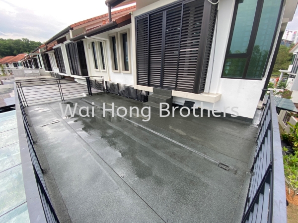  Carporch RC Roof Apply Torch On Membrane Waterproof  Selangor, Malaysia, Johor Bahru (JB), Kuala Lumpur (KL), Perak, Penang Services, Contractor, Specialist | Wai Hong Brothers Sdn Bhd