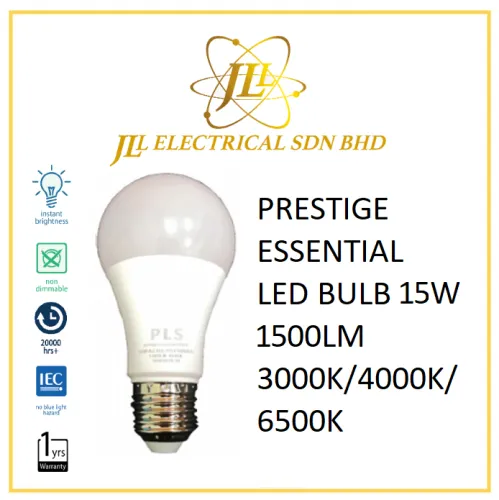 PRESTIGE ESSENTIAL LED BULB 15W 1500LM 3000K/4000K/6500K