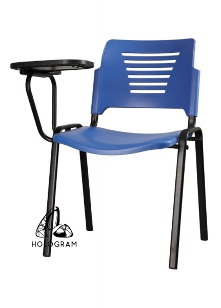 HOL_CL56A03 PP CHAIR WITH FLIP TABLET PP Chair Office Chair Office Furniture Johor Bahru (JB), Malaysia, Molek Supplier, Suppliers, Supply, Supplies | Hologram Furniture Sdn Bhd