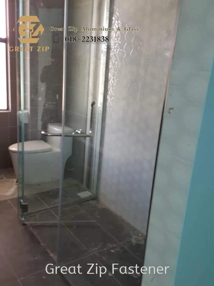 Tempered Glass Shower Screen