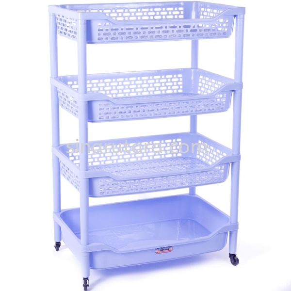 DT0828/4BX Shelf No.0828/4 with wheels Shelf Duytan Plastic Duytan  Kedah, Malaysia, Lunas Supplier, Suppliers, Supply, Supplies | TH Sinar Utara Trading