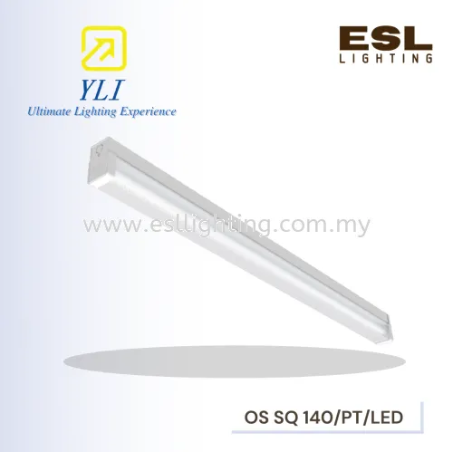 YLI T8 LED Daikon Diffuser Fitting OS SQ 140/PT/LED