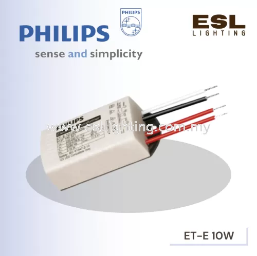 PHILIPS ET-E 10W 220-240V ELECTRONIC TRANSFORMERS