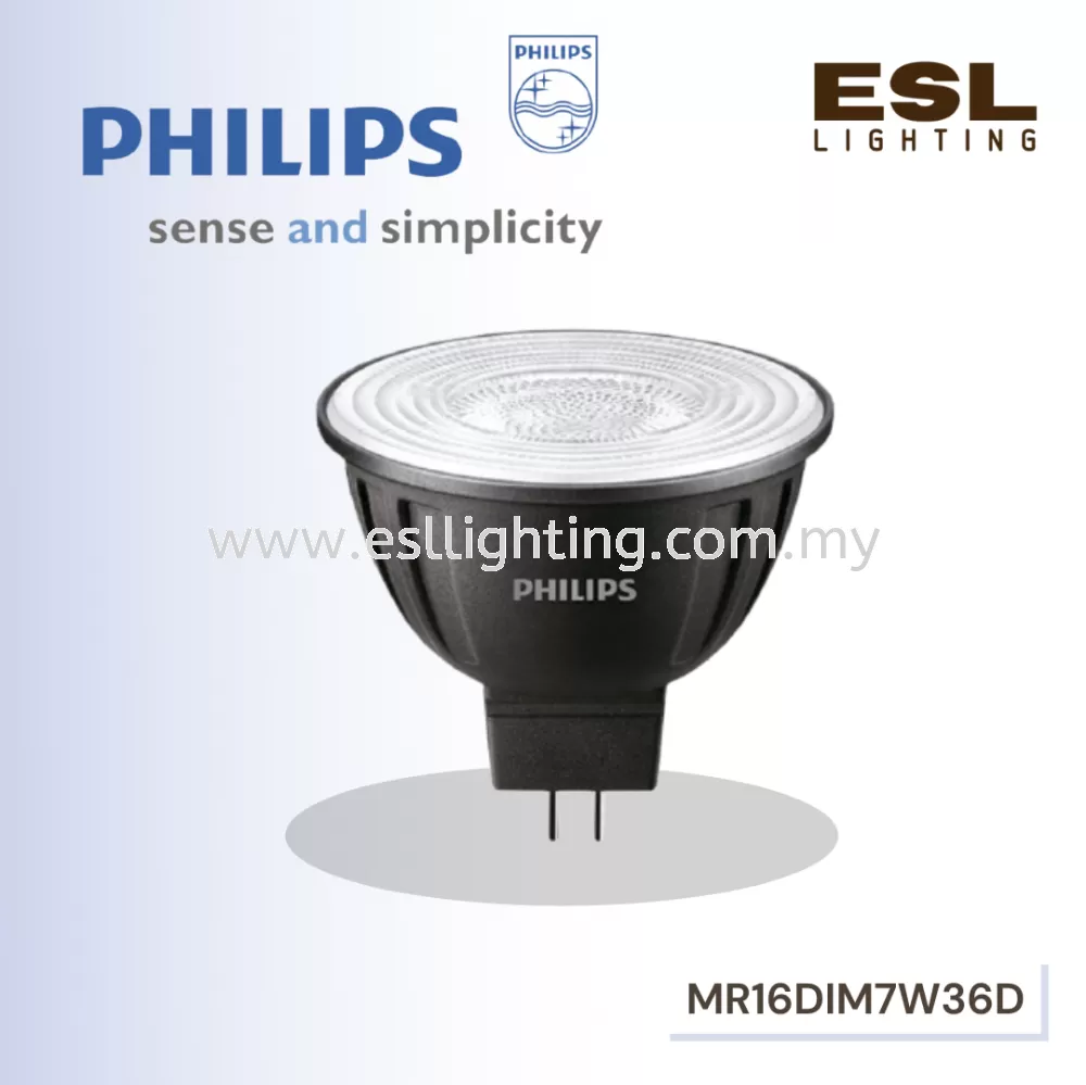 PHILIPS MASTER LED 7-50W 927 MR16 36D Dim