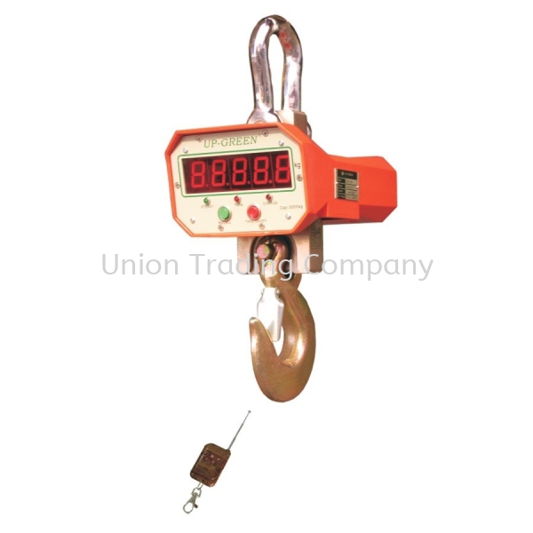 UP-GREN UPW-5000 Electronic Crane HANGING ELECTRONIC SCALE Kuala Lumpur (KL), Malaysia, Selangor, Shah Alam Supplier, Suppliers, Supply, Supplies | Union Trading Company