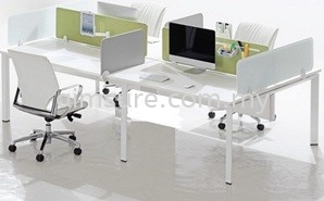 Frameless Desking workstation