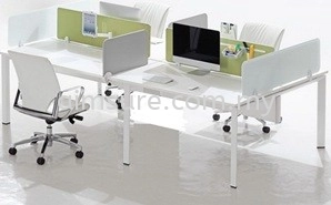 Frameless Desking workstation 