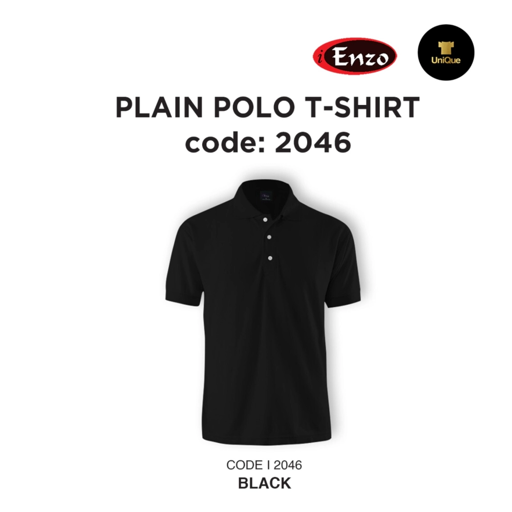 Plain Polo T-shirt | Plain Collar t-shirt | 2046