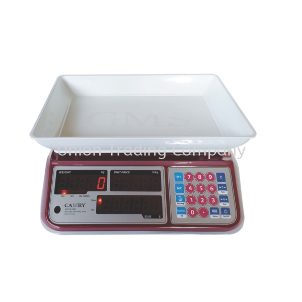 CAMRY JE51 Electronic Pricing and Printing Scale PRICING AND PRINTING ELECTRONIC SCALE Kuala Lumpur (KL), Malaysia, Selangor, Shah Alam Supplier, Suppliers, Supply, Supplies | Union Trading Company