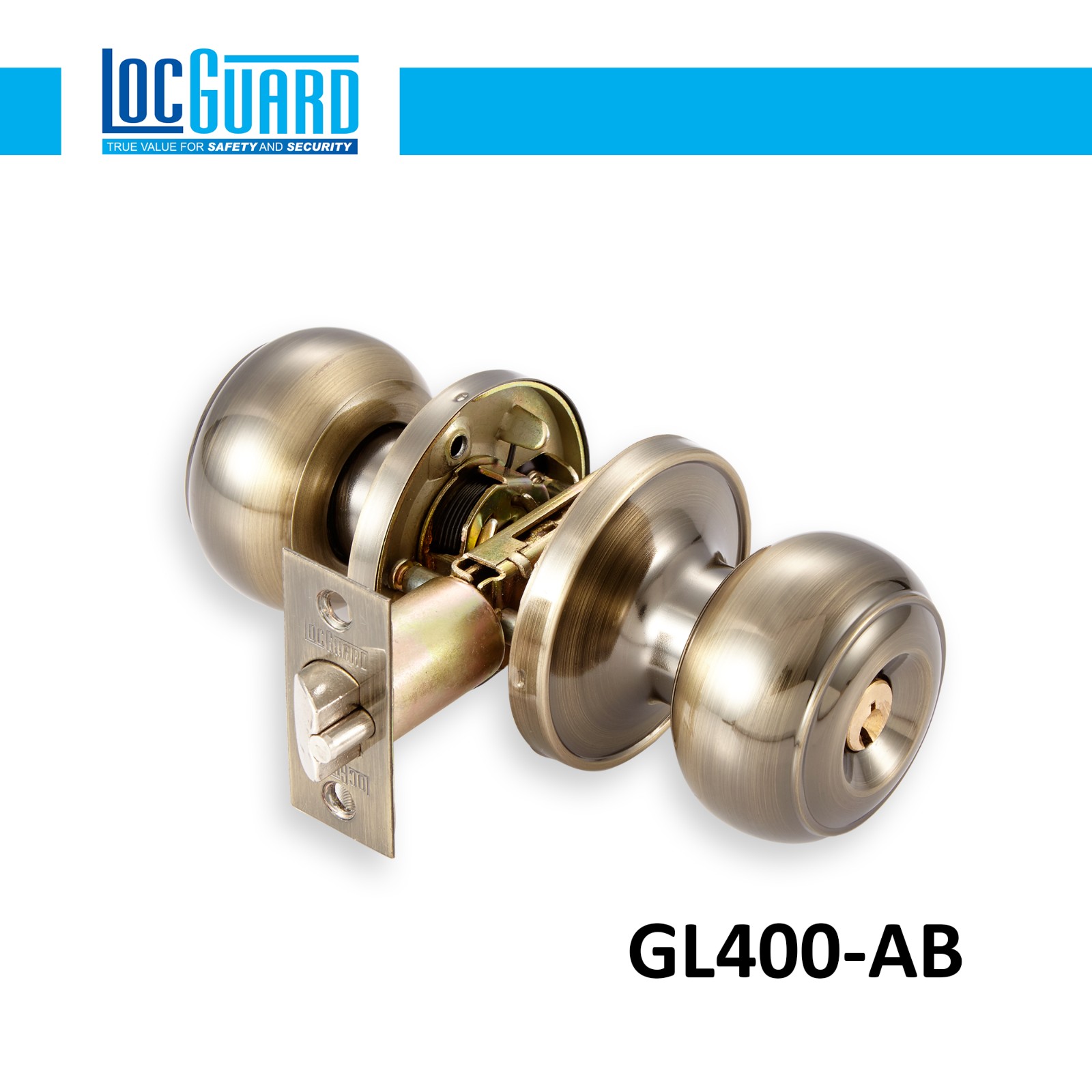 LOCGUARD Tubular Knobset