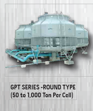 Genius Cooling Tower -GPT Series -Round Type (50~1000 Ton) Genius Cooling Tower Malaysia, Selangor, Kuala Lumpur (KL), Subang Jaya Supplier, Suppliers, Supply, Supplies | Summer Air-Conditioning Engineering Sdn Bhd