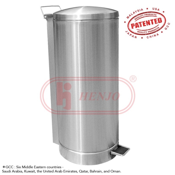 Pedal Bins - RB-408S-75L Hygienic Pedal / Sanitary Bins Malaysia Manufacturer | Evershine Stainless Steel Sdn Bhd