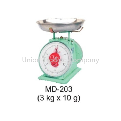 MD-203 (3kg x 10g) Mechanical Spring Scale BM MD&MH Series Spring Dial MECHANICAL SPRING SCALE Kuala Lumpur (KL), Malaysia, Selangor, Shah Alam Supplier, Suppliers, Supply, Supplies | Union Trading Company