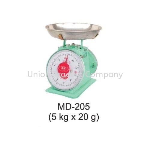 MD-205 (5kg x 20g) Mechanical Spring Scale BM MD&MH Series Spring Dial MECHANICAL SPRING SCALE Kuala Lumpur (KL), Malaysia, Selangor, Shah Alam Supplier, Suppliers, Supply, Supplies | Union Trading Company