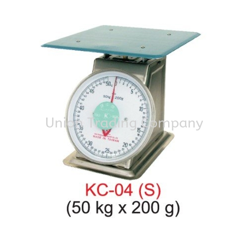 KC-04 (S) (50kg x 200g) Mechanical Spring Scale Kain Chung KC Series Spring Dial MECHANICAL SPRING SCALE Kuala Lumpur (KL), Malaysia, Selangor, Shah Alam Supplier, Suppliers, Supply, Supplies | Union Trading Company