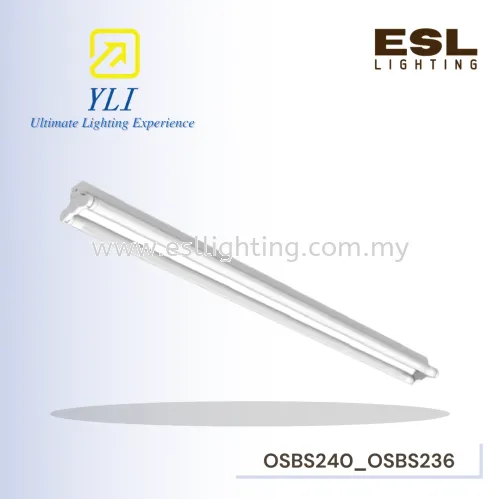 YLI OS BS 240/LED (OS BS 236/LED) T8 LED SLIM BATTEN FITTING 