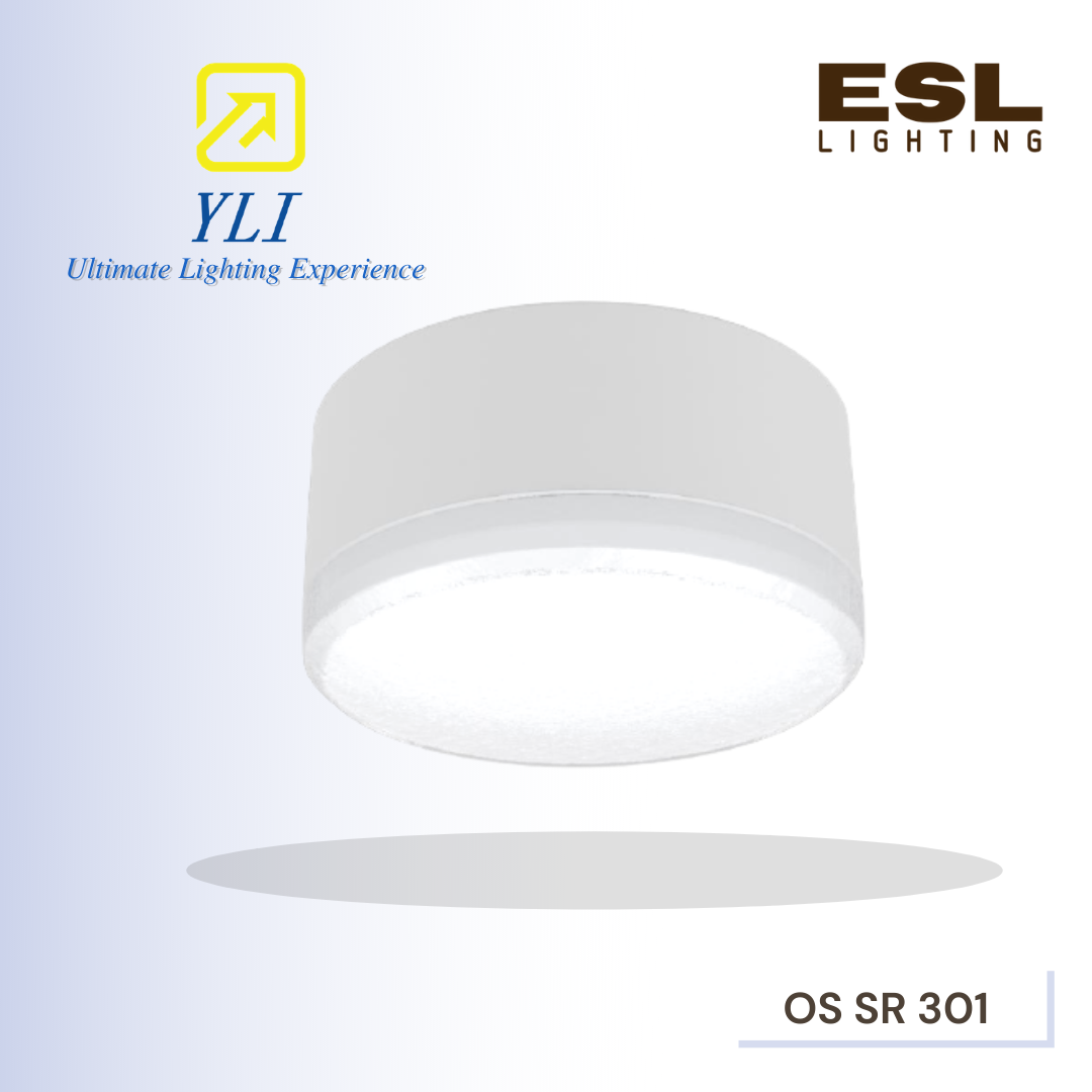 YLI OS SR 301 (3.5C01) OASIS SR 01 SERIES SURFACE ROUND LED DOWNLIGHT 