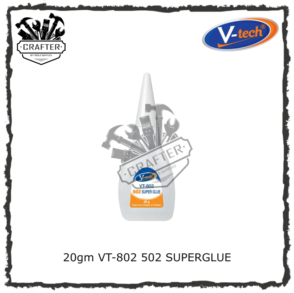 20gm V-TECH VT-802 502 SUPERGLUE