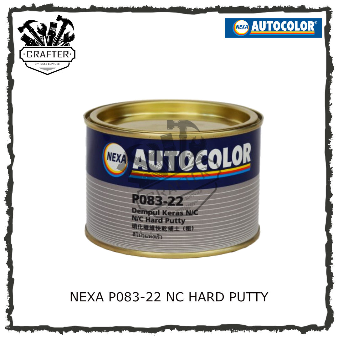 0.5kg NEXA AUTOCOLOR P083-22 NC HARD PUTTY