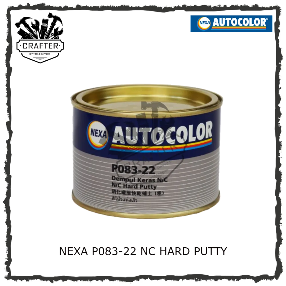 0.5kg NEXA AUTOCOLOR P083-22 NC HARD PUTTY