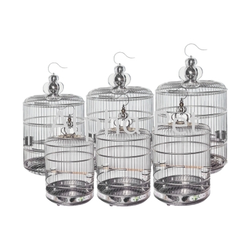 Chinese Stainless Steel Round Bird Cage 6 In 1 (YLCS6IN1)