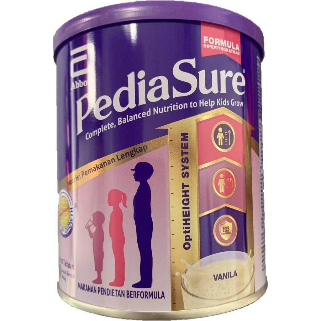 ABBOTT PEDIASURE OPTIHEIGHT SUSU PERISA VANILLA 400G