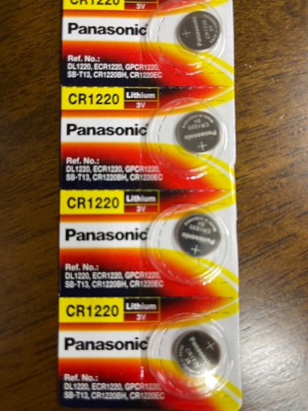 Remote Control Battery CR1220 Remote Control Battery Kuala Lumpur (KL), Malaysia, Selangor Supplier, Suppliers, Supply, Supplies | HOONG THYE LOCKSMITH