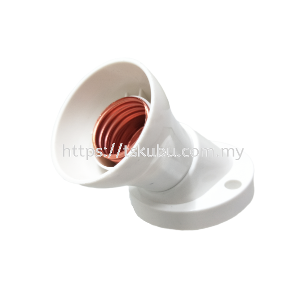 23552960  ES BATTEN LAMP HOLDER (ANGLED)  BULB HOLDER LIGHTING PARTS  LIGHTING AND POWER Melaka, Malaysia Supplier, Retailer, Supply, Supplies | TS KUBU ELECTRONICS SDN BHD