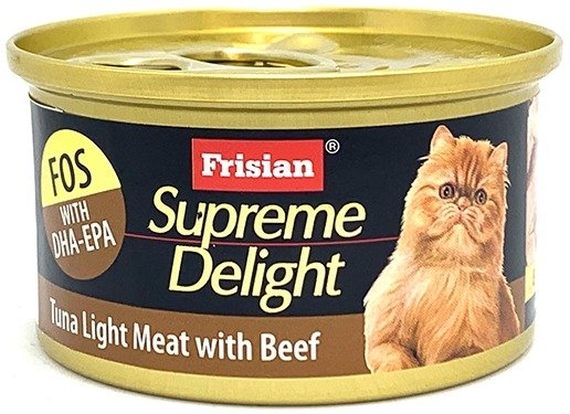 72527E SUPREME DELIGHT TUNA LIGHT MEAT with BEEF 85g Supreme Delight  Frisian Selangor, Malaysia, Kuala Lumpur (KL), Sungai Buloh Supplier, Suppliers, Supply, Supplies | Petopet Marketing Sdn Bhd