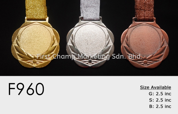 F960 Medal Penang, Malaysia, Butterworth Supplier, Suppliers, Supply, Supplies | FIRST CHAMP MARKETING SDN BHD