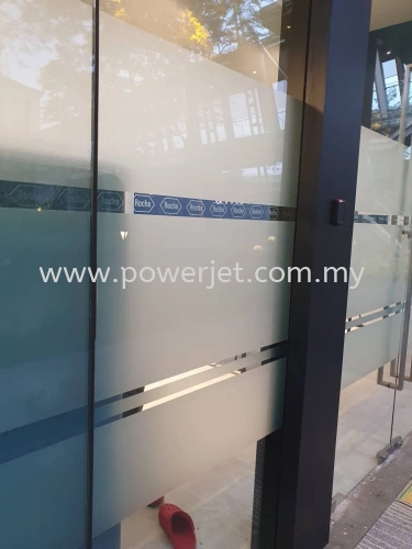 Glass Door Sticker as decoration