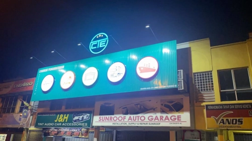 3d Led Signboard At Selangor 