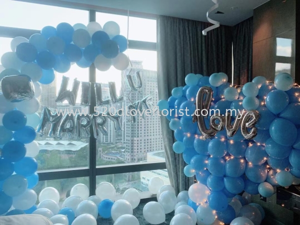  BALLON DECO PROPOSALՁ Kuala Lumpur (KL), Malaysia, Selangor, Cheras Supplier, Suppliers, Supply, Supplies | 520 D Love Florist