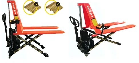 1.5 tons GEOLIFT Automatic Electric Scissor Lift Pallet Truck-AESLP15(Germany Hydraulic Pump System)