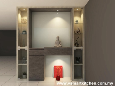 Chinese Altar Cabinet Design  & Custom Made - Penang Sample