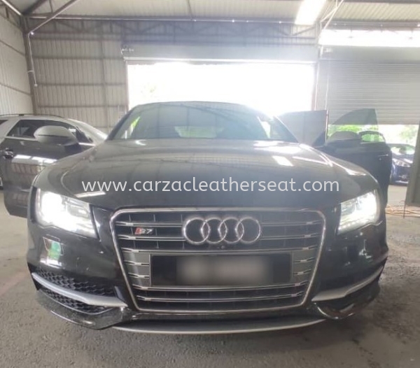 AUDI S7 SEAT BELT REPLACE FROM BLACK TO RED Car Interior Design Selangor, Malaysia, Kuala Lumpur (KL), Seri Kembangan Service, Retailer, One Stop Solution | Carzac Sdn Bhd