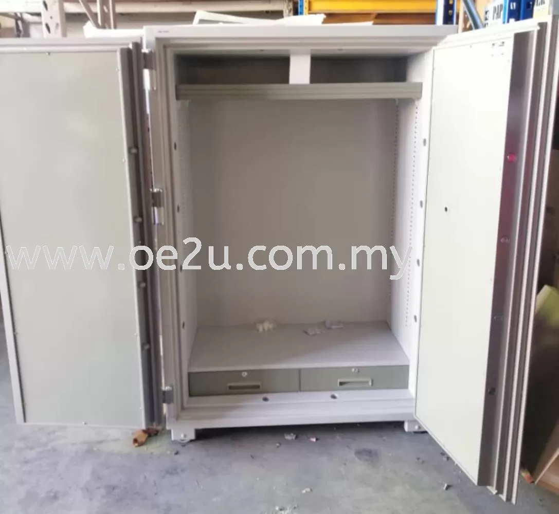 UCHIDA UBO-750CD Fire Resistant 2-Door Safe Box (Dial Lock)_750kg