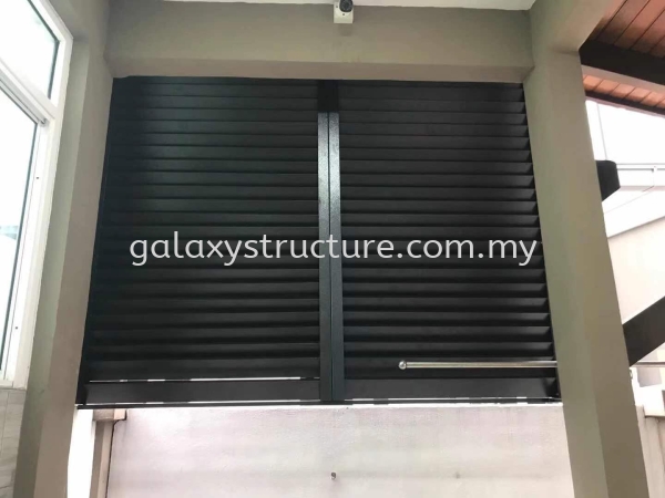 To Fabrication Powder Coated Louvers Aluminium Plate @ Jalan Bestari 14, Bandar Bestari, 42000 Klang. Awning & Louvers Selangor, Malaysia, Kuala Lumpur (KL), Shah Alam Supplier, Suppliers, Supply, Supplies | GALAXY STRUCTURE & ENGINEERING SDN BHD