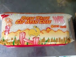 BERAS WANGI CAP AYAM EMAS 5K 金鸡香米