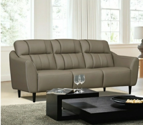 Fabrics Leather PU 3 Seater Sofa Iconic