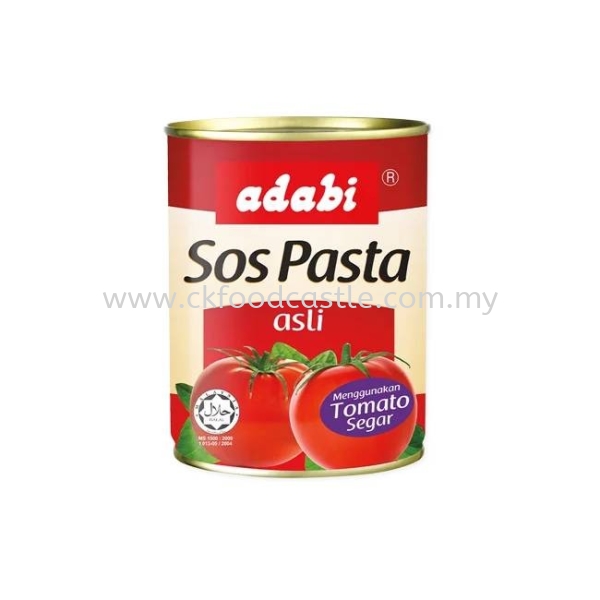 Adabi Original Pasta Sauce (Canned) ADABI  Sauce Johor Bahru (JB), Malaysia Supplier, Wholesaler, Supply, Supplies | CK FOOD CASTLE ENTERPRISE