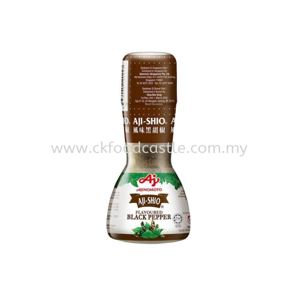 AJI-SHIO Black Pepper Seasoning Johor Bahru (JB), Malaysia Supplier, Wholesaler, Supply, Supplies | CK FOOD CASTLE ENTERPRISE